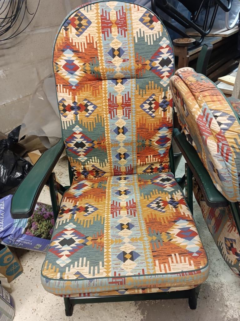 2 tuinstoelen retro, Tuin en Terras, Ophalen