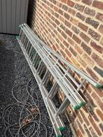 Echelle alu 3 pan tb état, 2 à 4 mètres, Pliable ou rétractable/escamotable, Échelle, Enlèvement