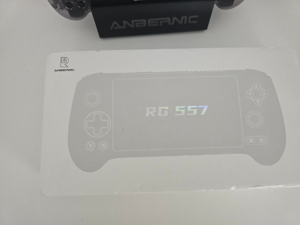 Anbernic rg557 256gb + 512gb sd kaart, Consoles de jeu & Jeux vidéo, Consoles de jeu | Autre, Enlèvement, Anbernic