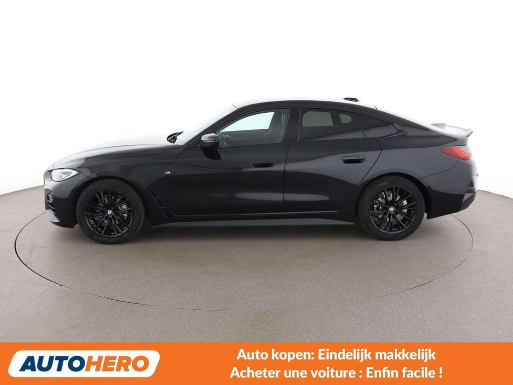 BMW 4 Serie 420 420d Gran Coupe Mild-Hybrid M Sport, Autos, BMW, 1780 kg, Achat, Euro 6, Noir