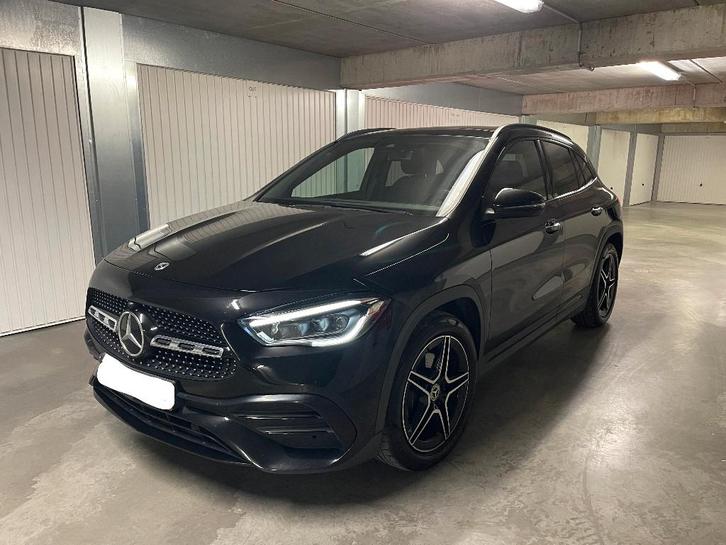 Mercedes GLA 180 Jaar 2021 AMG line Full Option Zwart, Auto's, Mercedes-Benz, Particulier, GLA, ABS, Achteruitrijcamera, Adaptieve lichten
