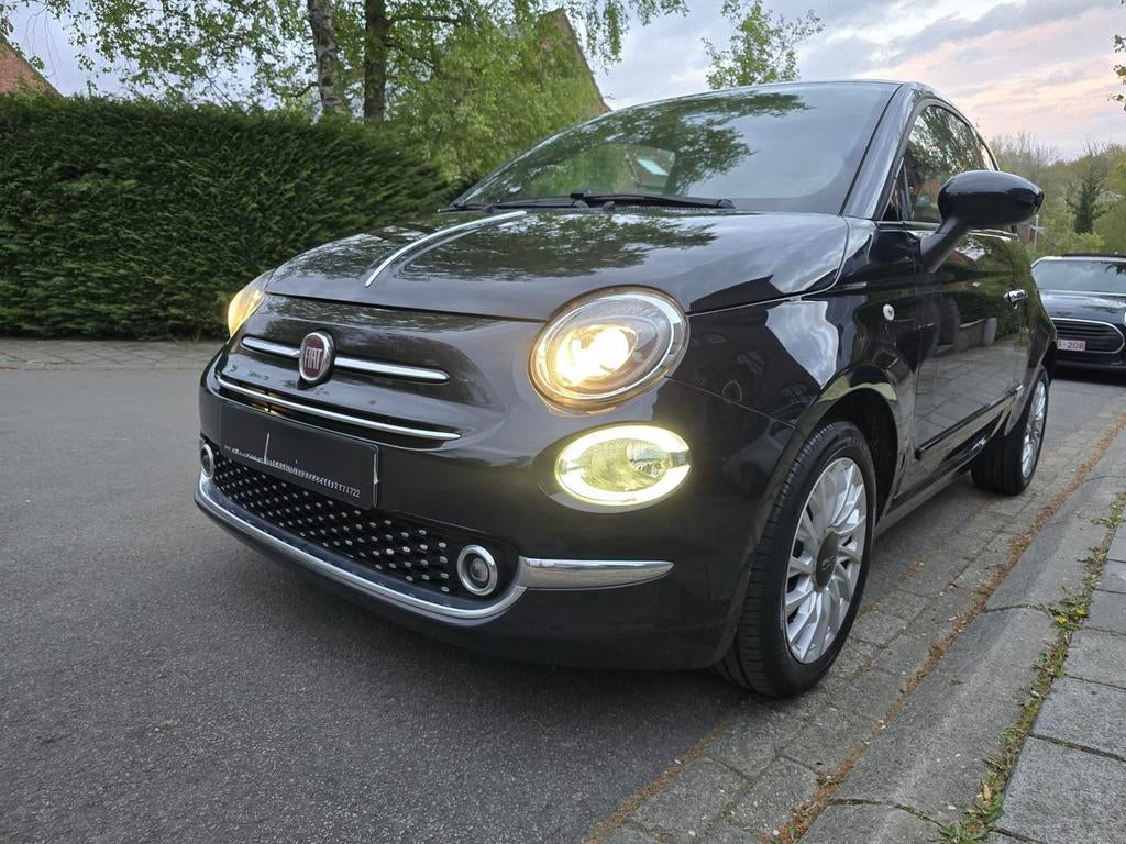 Fiat 500, Achat, Carnet d'entretien, Noir, Automatique