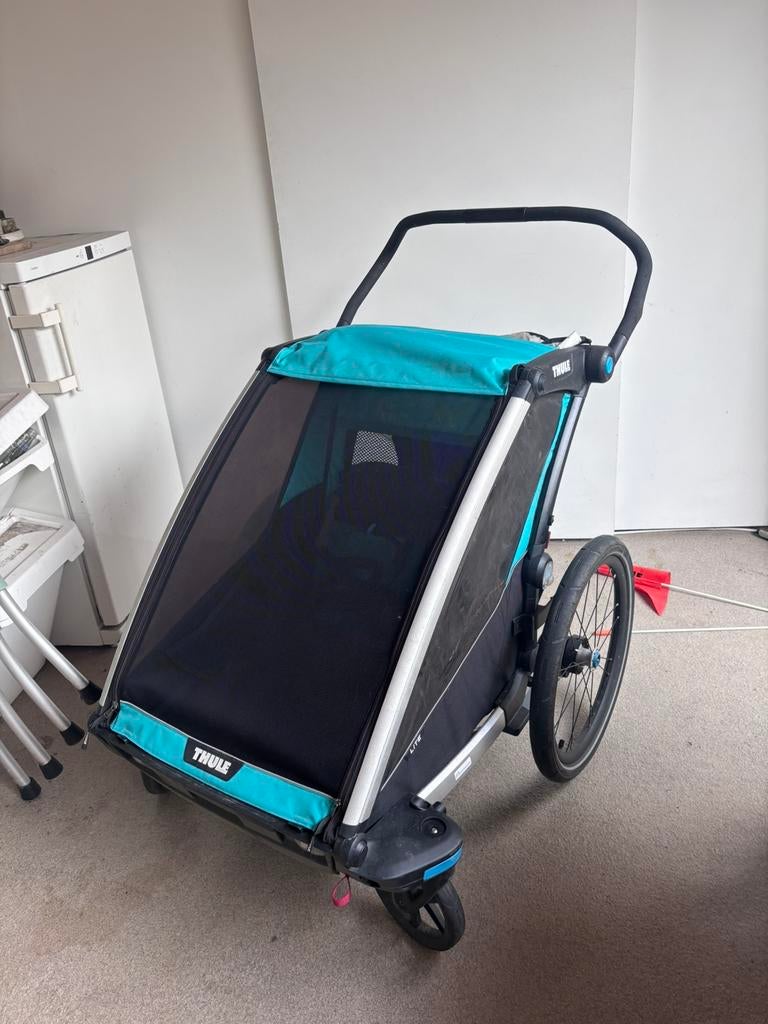 Thule Chariot lite 2 fietskar, Fietsen en Brommers, Ophalen, Gebruikt