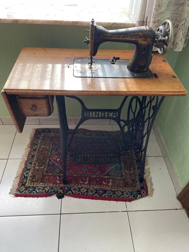 Singer naaimachine, Ophalen