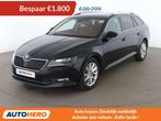 Skoda Superb 2.0 TDI Style (bj 2019, automaat), Auto's, Skoda, Gebruikt, 1595 kg, Zwart, Leder