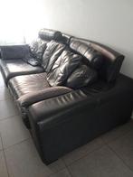 Salon cuir, Maison & Meubles, Enlèvement, Utilisé, Quatre personnes ou plus, Cuir