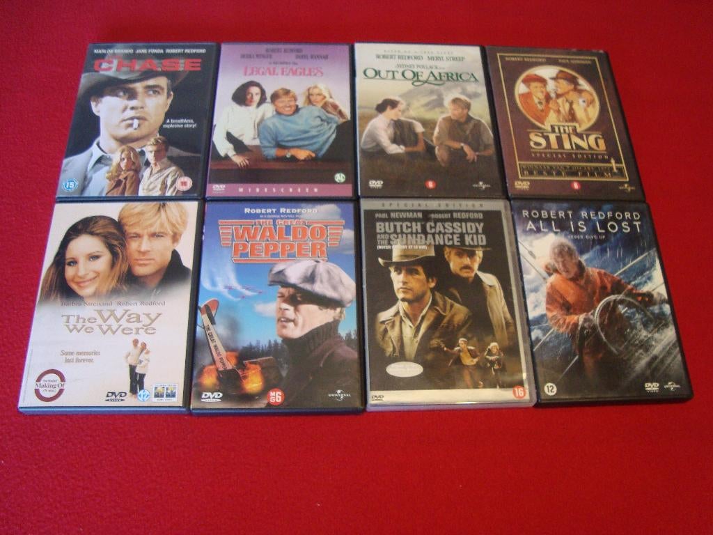 17 dvd's met robert redford, CD & DVD, DVD | Action, Enlèvement ou Envoi, Action