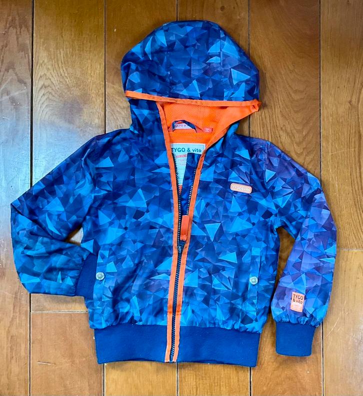 Licht regen-/windjasje maat 110-116, Kinderen en Baby's, Kinderkleding | Maat 110, Gebruikt, Ophalen