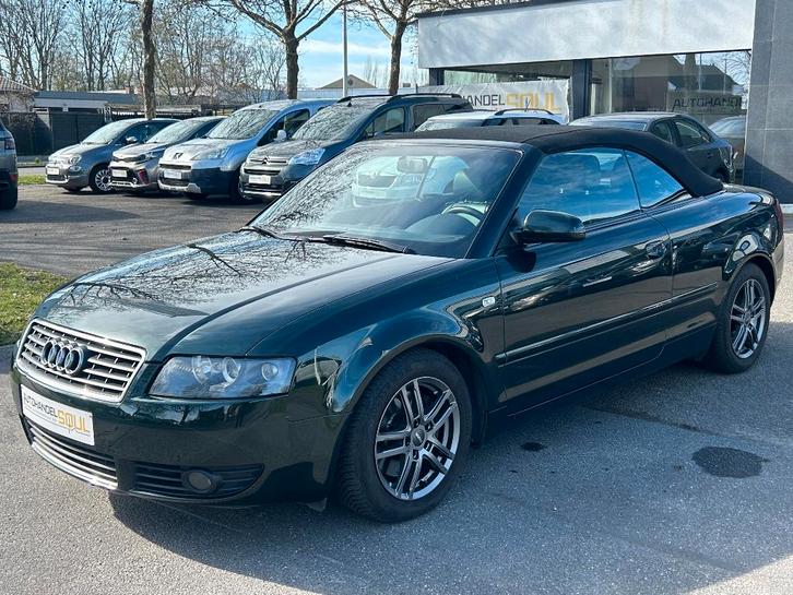 Audi A4 2.5TDi Cabrio, 2003, 217.110km, 1e eige, Keuring VVK, Autos, Audi, Entreprise, Achat, A4, Bluetooth, Diesel, Euro 3, Cabriolet