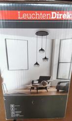 Suspension LED, 3 lumière, verre fumé noir, lampe de salon, Maison & Meubles, Lampes | Suspensions, Enlèvement, Neuf, Verre, Moderne