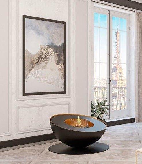 Opruiming exclusieve Bio-Ethanol haard van GlammFire, Huis en Inrichting, Kachels, Zo goed als nieuw, Vrijstaand, Bio-ethanolhaard