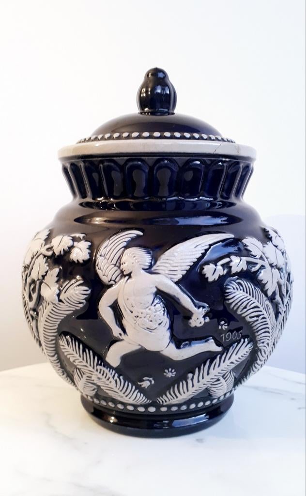 Cave à cigares ancienne Eckhardt & Egler modèle 1905, Enlèvement ou Envoi