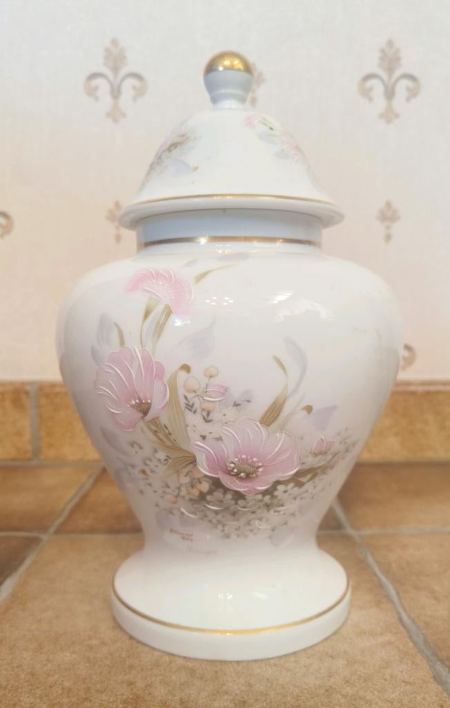 Limoges pot met deksel 27cm, Ophalen, Zo goed als nieuw, Wit