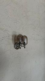 Wandlamp Chrome Gerookt Glas, Enlèvement, Utilisé, Verre