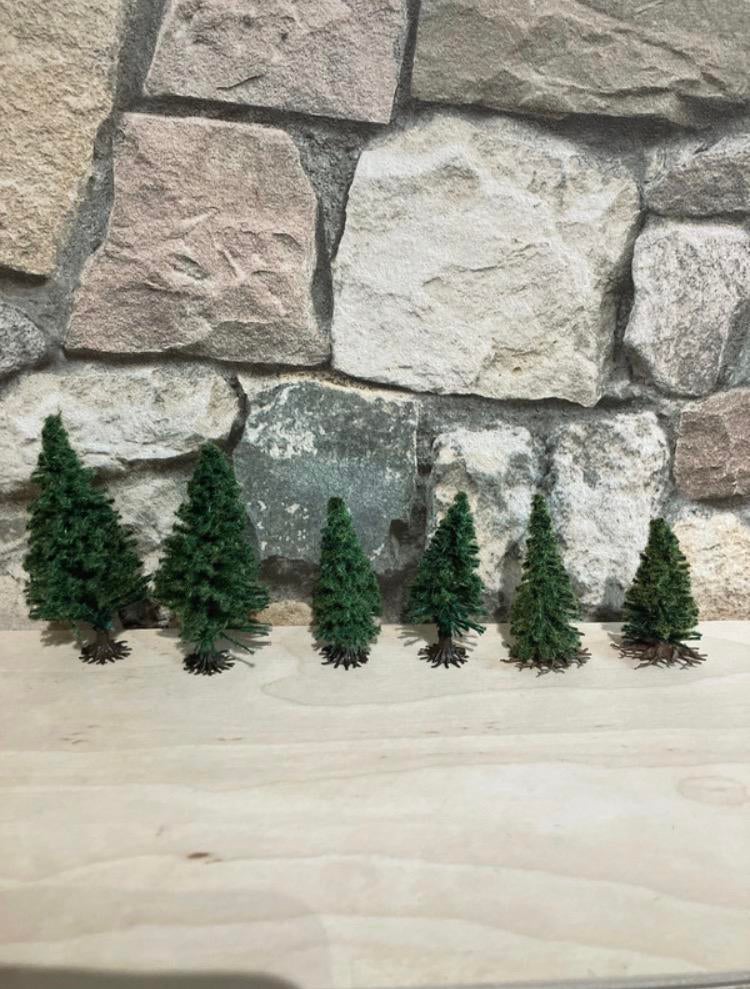 Miniatuur dennenbomen 3D, Hobby en Vrije tijd, Modelbouw | Overige, Ophalen, Nieuw