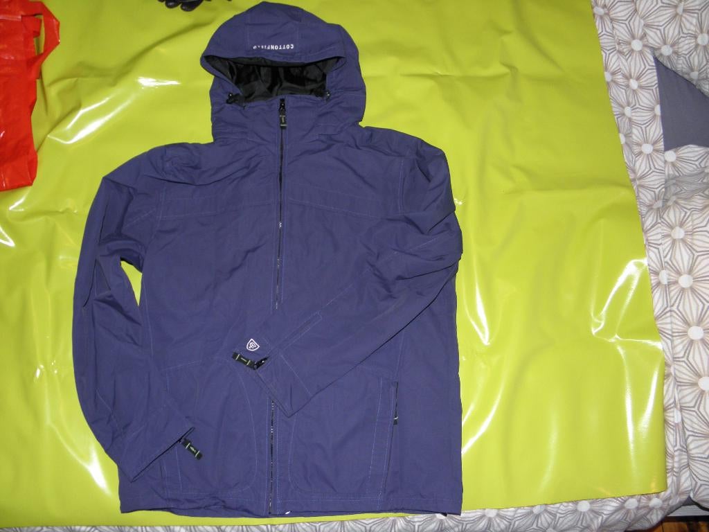 Cottonfieldjas Medium, Cottonfield, Porté, Bleu, Taille 48/50 (M)