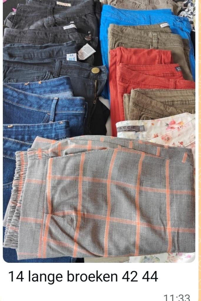 Dameskleding, Maat 46- 48 /155 stuks!, Kleding | Dames, ANDERE, Ophalen, Gedragen