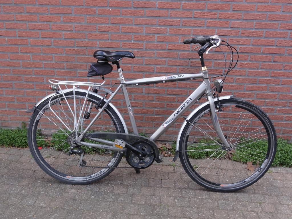 Norta LRC sport prima staat met 3 X 8 speed ,       65 euro, 53 à 57 cm, Enlèvement, Comme neuf, Frein sur jante