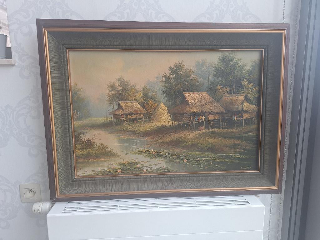 prachtige schilderij van Kobchai, Ophalen
