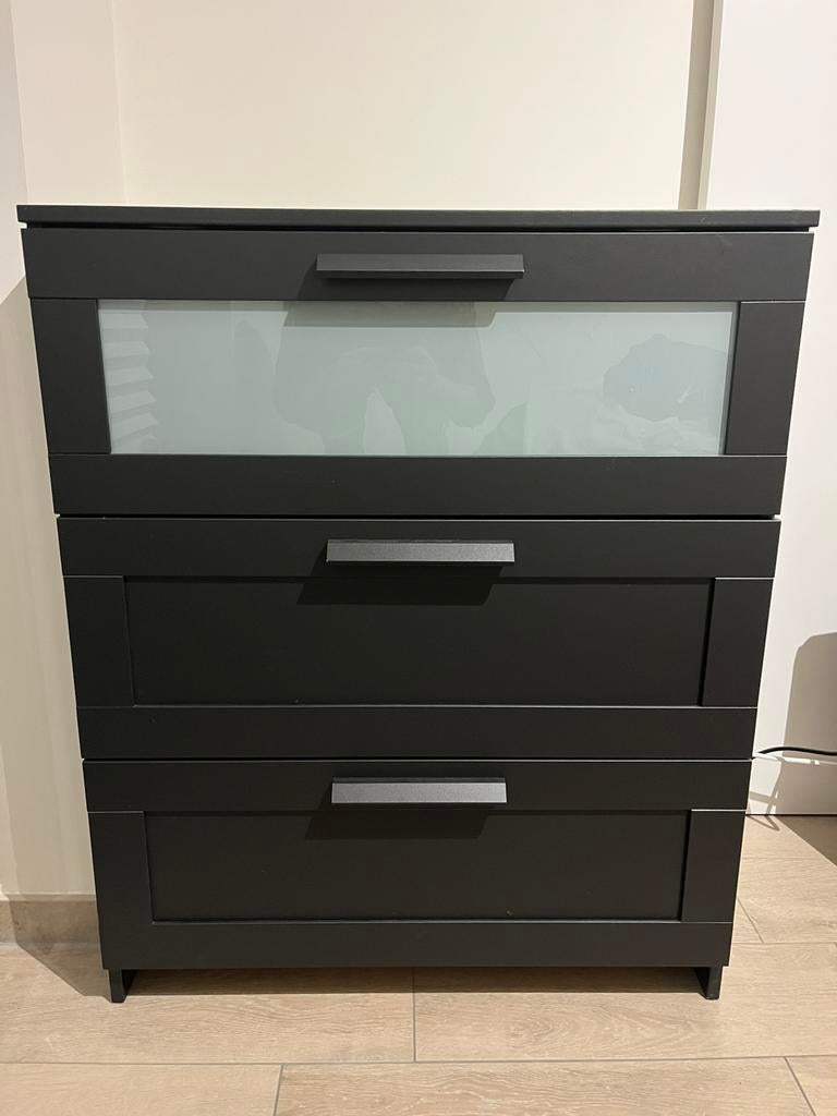 Ladekast 3 lades ikea brimnes, Maison & Meubles, Enlèvement, Comme neuf