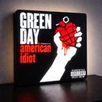 Green Day American Idiot LED Lichtbox - 24x24cm, Verzenden, Nieuw, Poster, Artwork of Schilderij