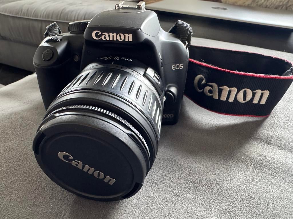 Canon Eos 1000D spiegelreflex camera, Audio, Tv en Foto, Fotocamera's Digitaal, Ophalen, Spiegelreflex, Canon