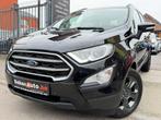 Ford Ecosport 1.0 Ecoboost Essence Euro 6 D-Temp 2019, Auto's, Ford, Euro 6, Ecosport, Zwart, Bedrijf