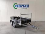 Dubbelasser 750kg keuringsvrij met coc-attest, Auto diversen, Aanhangers en Bagagewagens, Ophalen