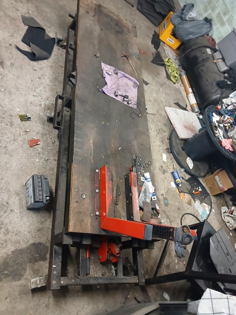 Motor ophefbrug, Ophalen