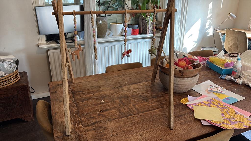 Gratis af te halen babygym, Kinderen en Baby's, Ophalen, Gebruikt