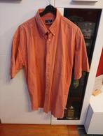 Springfield herenshirt maat L, Kleding | Heren, Overhemden, Ophalen, Oranje, Halswijdte 41/42 (L), Gedragen