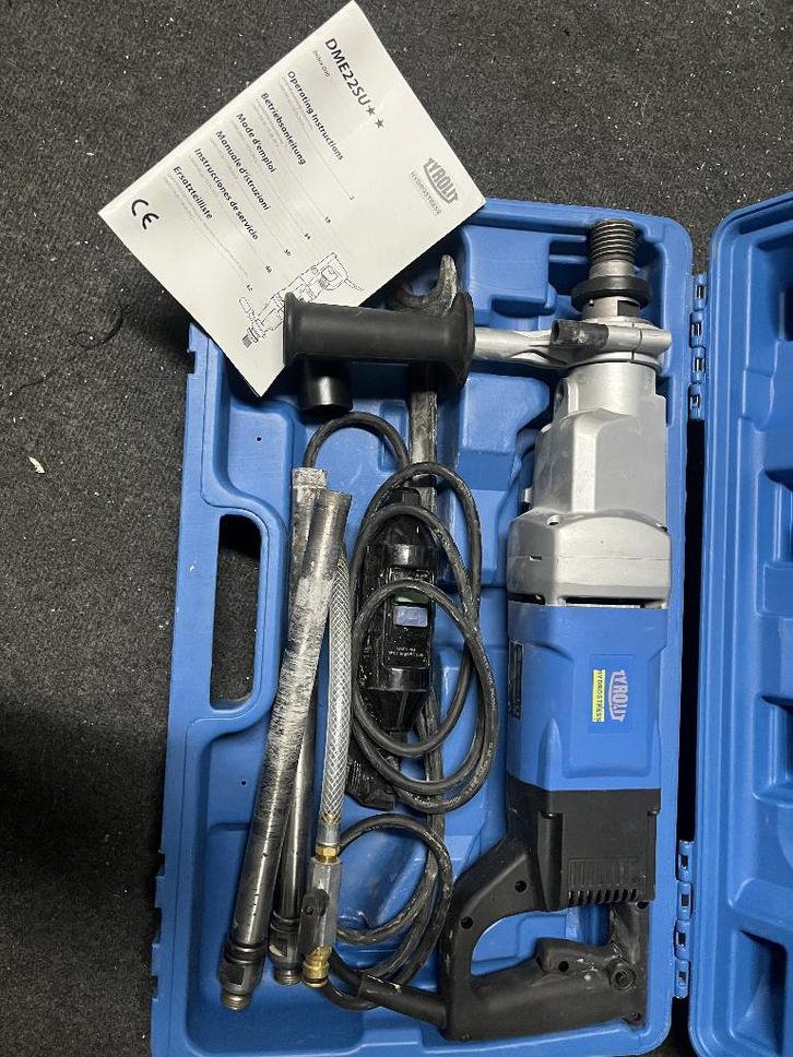 Tyrolit DME22 SU Diamant boormachine, Bricolage & Construction, Outillage | Foreuses, Comme neuf, Perceuse, 600 watts ou plus