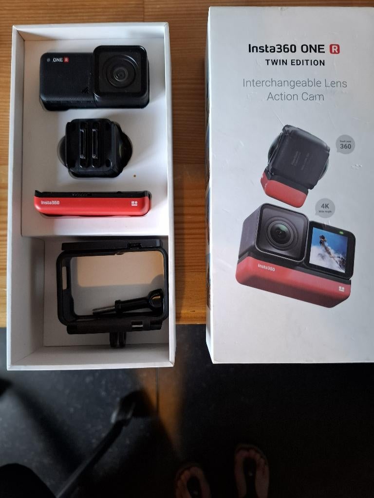 Camera Insta360 One R-Twin Edition - Nouveau prix, Ophalen, Zo goed als nieuw, Overige merken