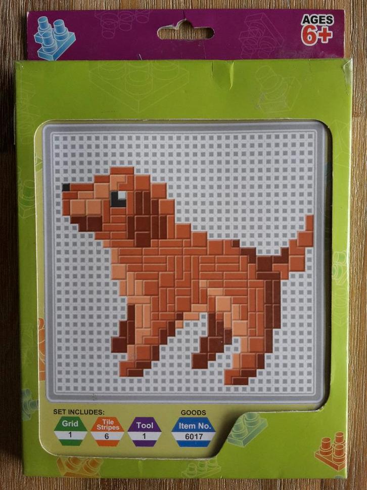 Nieuwe ministeck set, hondje, 264 stukjes, 15 x 15 cm, Kinderen en Baby's, Speelgoed | Educatief en Creatief, Nieuw, Bouwen, Ophalen of Verzenden