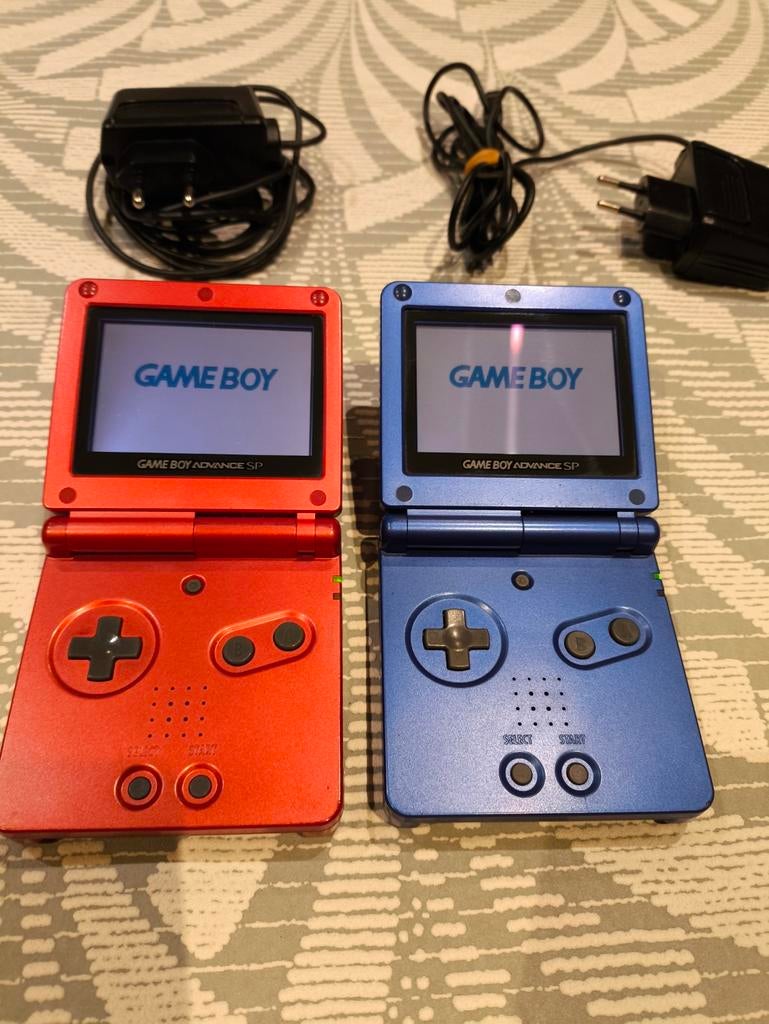 gameboy advance sp, Ophalen