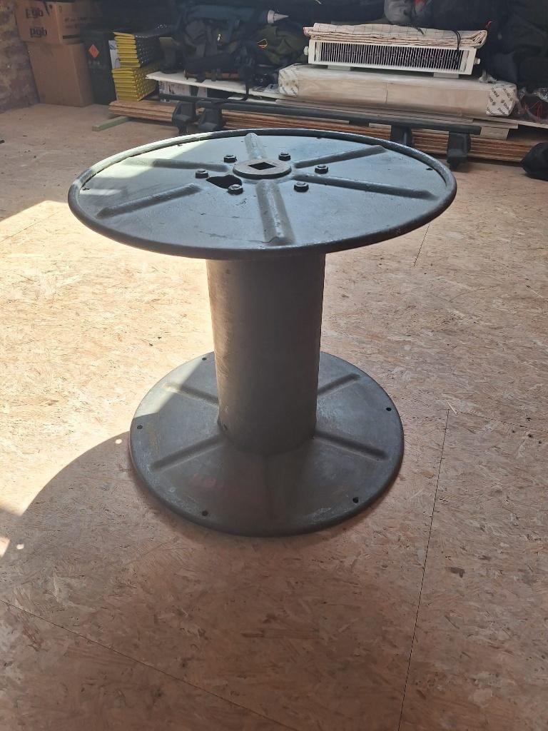 ijzeren haspel, Ophalen