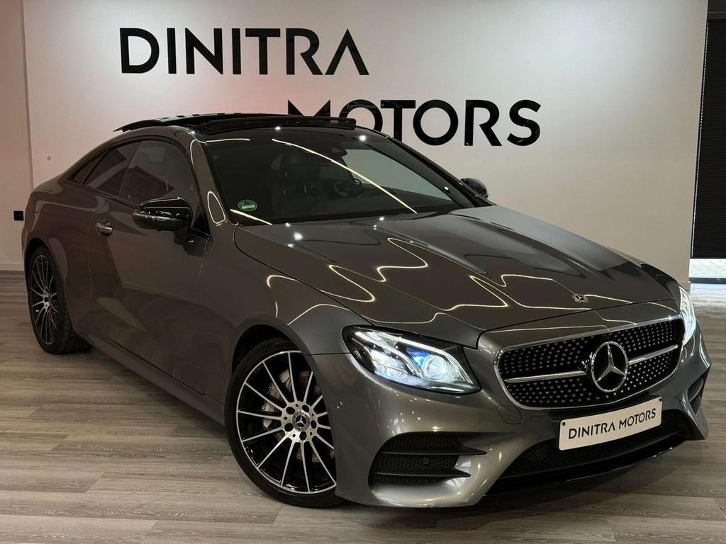 Mercedes-Benz E 300 AMG PACK- Pano/Carplay/HUD/LED/Zetelkoel, Argent ou Gris, Achat, Euro 6, Entreprise