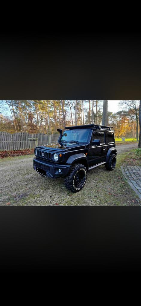 Suzuki jimny, Auto's, Suzuki, Particulier, Benzine, SUV of Terreinwagen, 3 deurs, Handgeschakeld, Zwart, Ophalen