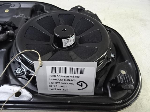 LUIDSPREKER Porsche 718 Boxster (982) (01-2016/-), Auto-onderdelen, Overige Auto-onderdelen, Porsche, Gebruikt