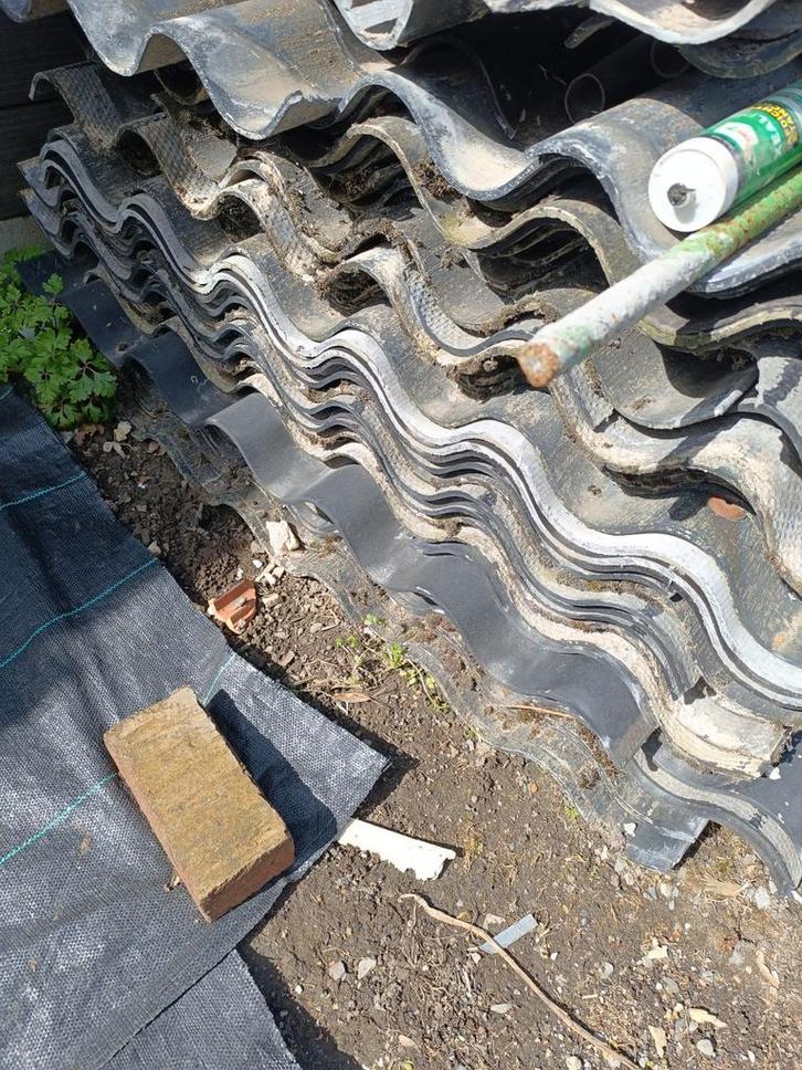 Tôle ondulée, Bricolage & Construction, Tuiles & Revêtements de toit, Tôle ondulée, Bois, Enlèvement