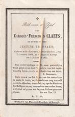 Bidprentje Eeklo, Eecloo, Verzamelen, Bidprentjes en Rouwkaarten, Verzenden, Bidprentje