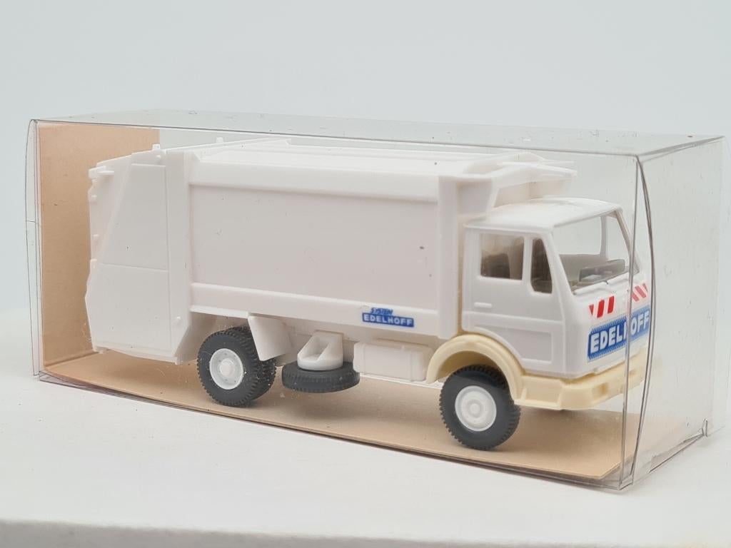 Camion poubelle Mercedes - Wiking 1/87, Envoi, Comme neuf, Bus ou Camion, Wiking
