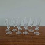 6 vintage cava glazen, Ophalen, Zo goed als nieuw, Overige typen