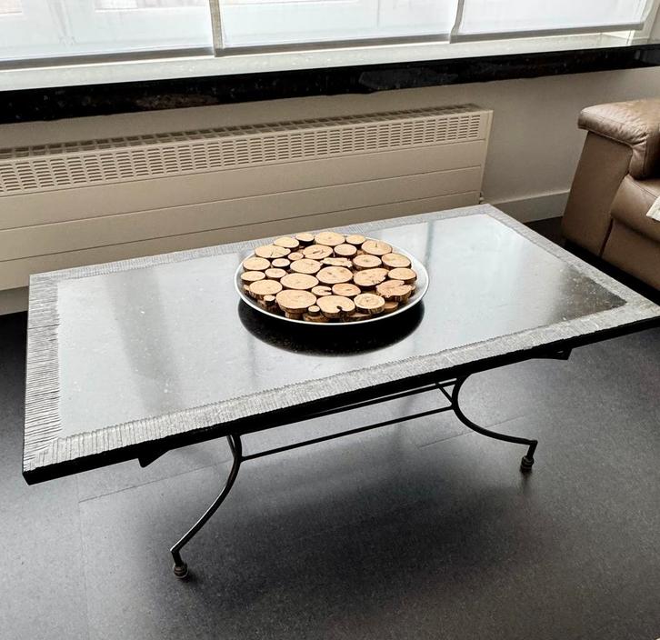 Table basse en pierre naturelle, Maison & Meubles, Tables | Tables de salon, Utilisé, Enlèvement