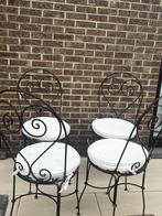 Chaises en fer forgé, Enlèvement, Utilisé, Métal