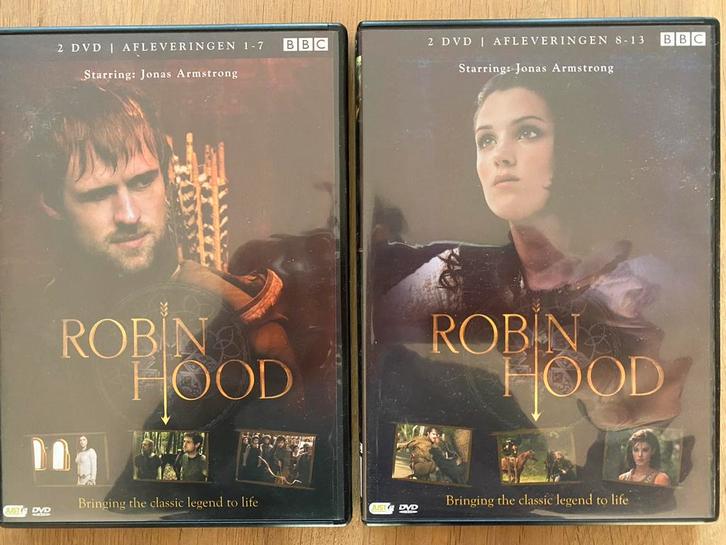 Robin Hood - 4 DVD's - BBC Serie met 13 afleveringen, Cd's en Dvd's, Dvd's | Actie, Zo goed als nieuw, Actie, Ophalen