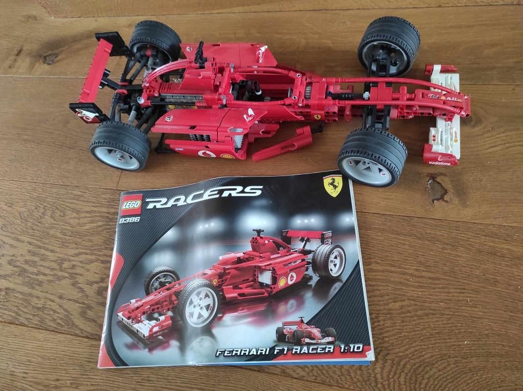 grote lego race auto Ferrari, Ophalen, Lego