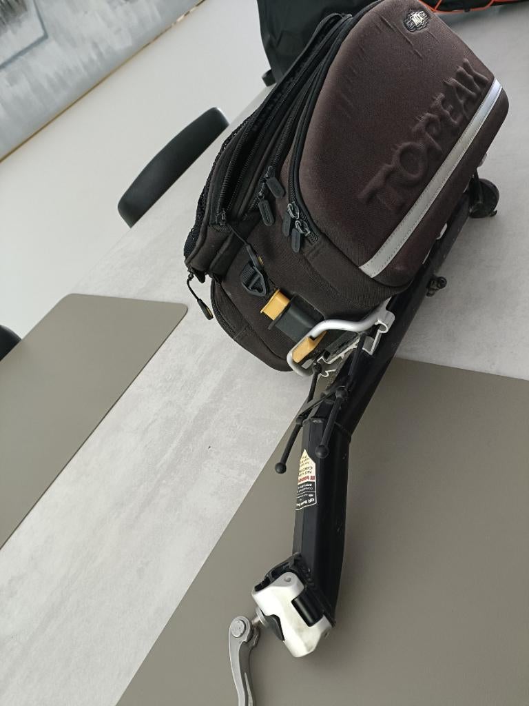 Fietstas met houder, Fietsen en Brommers, Ophalen, Gebruikt, Topeak