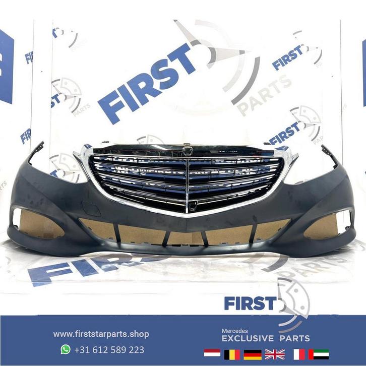 W212 BUMPER S212 E KLASSE FACELIFT VOORBUMPER ELEGANCE A2128, Auto-onderdelen, Carrosserie, Bumper, Mercedes-Benz, Voor, Gebruikt