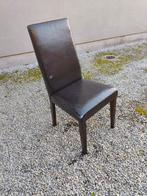 5 stoelen met nieuwe overtrekken inbegrepen, Huis en Inrichting, Gebruikt, Grijs, Vijf, Zes of meer stoelen, Ophalen